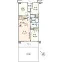 グローリオレジデンス町田中町 間取図