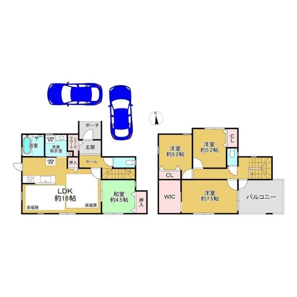 茨木市山手台新町３丁目 間取図