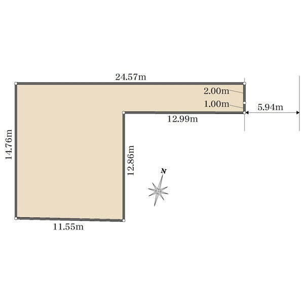 小平市学園東町 間取図