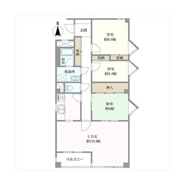 エクセレンス青門 間取図