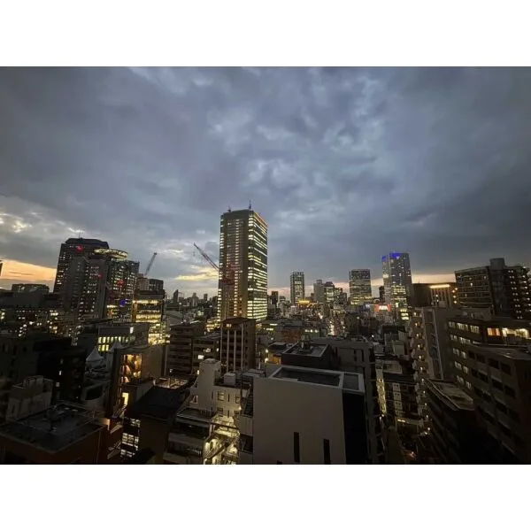 クラッシィスイート赤坂 眺望：バルコニーから（夜）(撮影年月：2026年06月)
