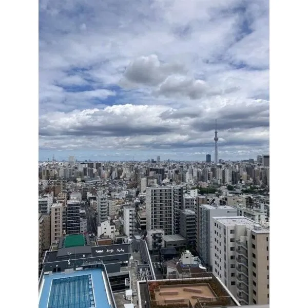 リーデンスタワー 東向き住戸からの眺望