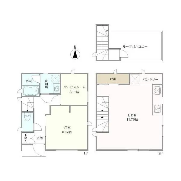 杉並区永福３丁目 間取図