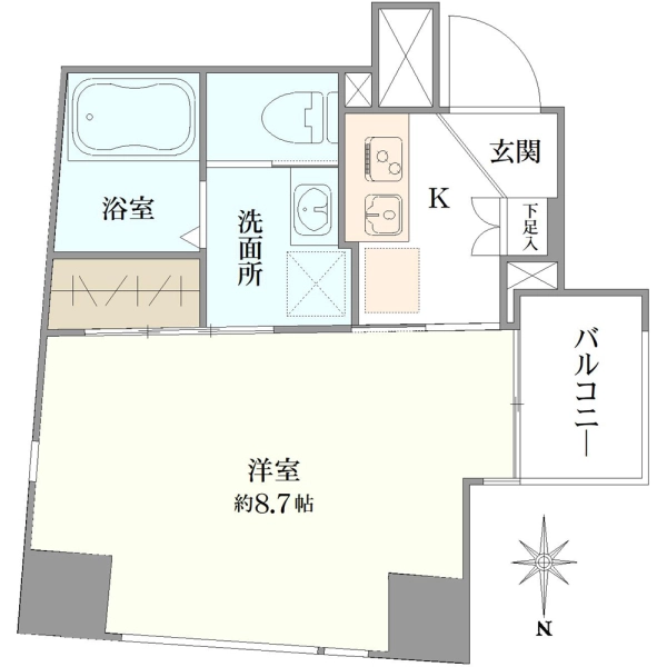 クレイシア練馬駅前 間取図