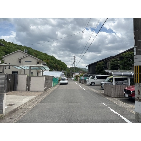 京都市北区上賀茂池端町 前面道路