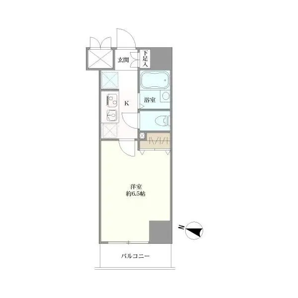 エステムコート池袋PRIME AXIA 間取図