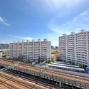 ヨコハマオールパークス　第三街区 ＜バルコニーからの眺望写真（2026年4月撮影）＞南東向き・最上階につき、陽当たり良好！
