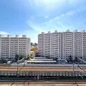 ヨコハマオールパークス　第三街区 ＜バルコニーからの眺望写真（2026年4月撮影）＞南東向き・最上階につき、陽当たり良好！
