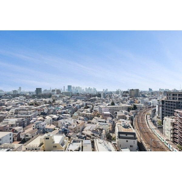 グランドミレーニア バルコニーからの眺望