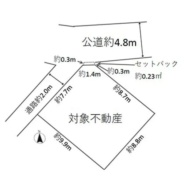 調布市緑ケ丘２丁目 間取図