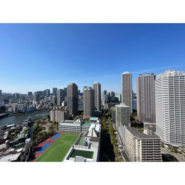 ザ・クレストタワー バルコニーからの眺望