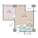 朝日サテライト上野 間取図(平面図)