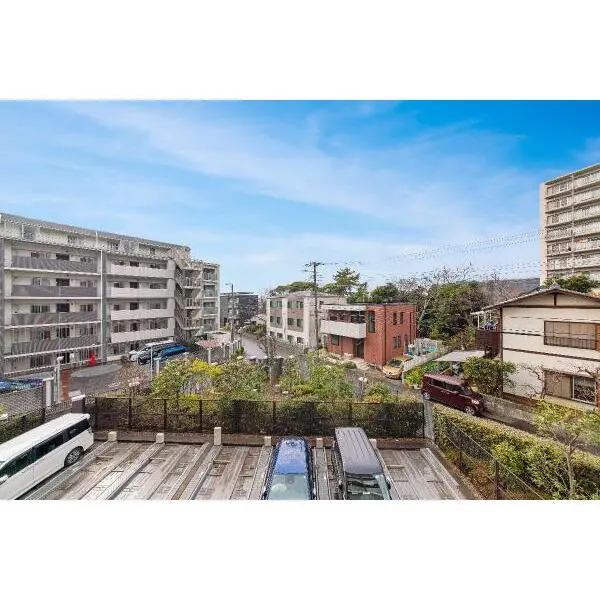 レクセル稲毛パークス バルコニーからの眺望です。