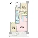 クオン流山おおたかの森 間取図