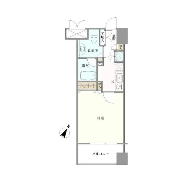 グリフォーネ横浜・中央 間取図