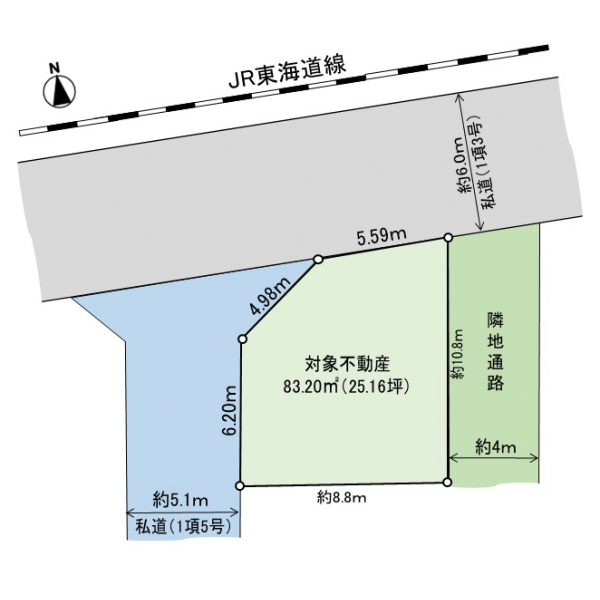 茅ヶ崎市ひばりが丘 間取図