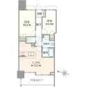 ライオンズ亀有駅前レジデンス 間取図