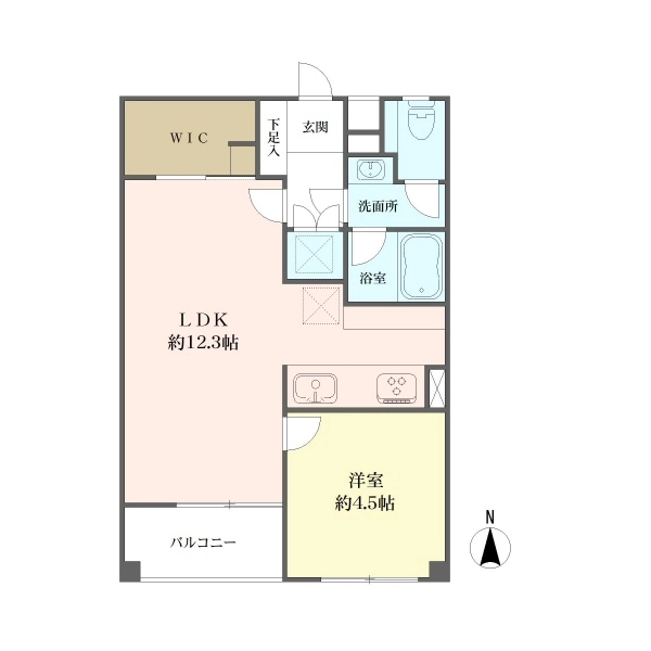 久我山コーポラス 間取図