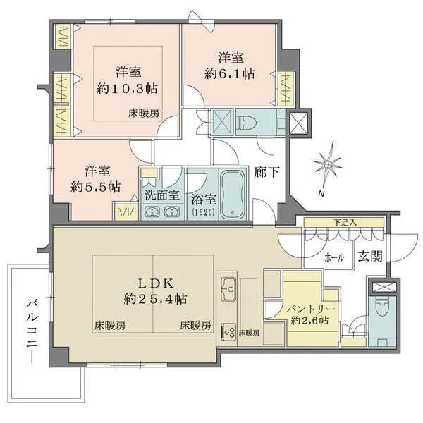 ホーマットイースト 間取図