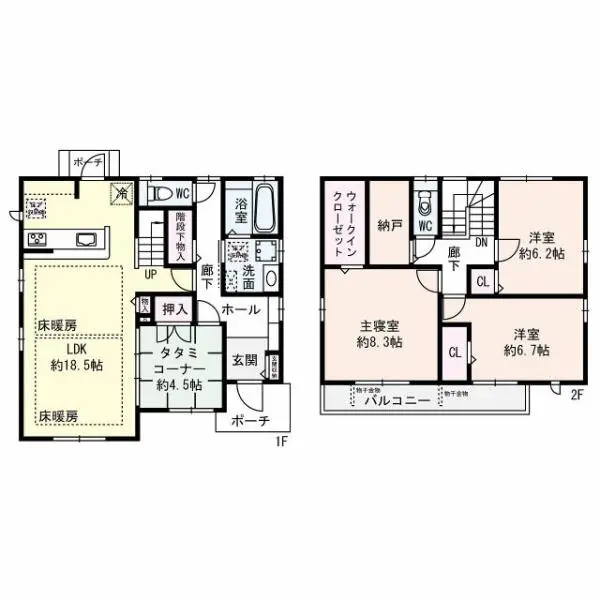 神戸市垂水区舞多聞西１丁目 間取図