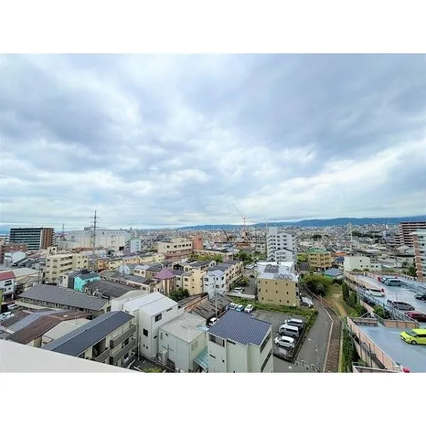 サンミット大日 バルコニーからの眺望です♪