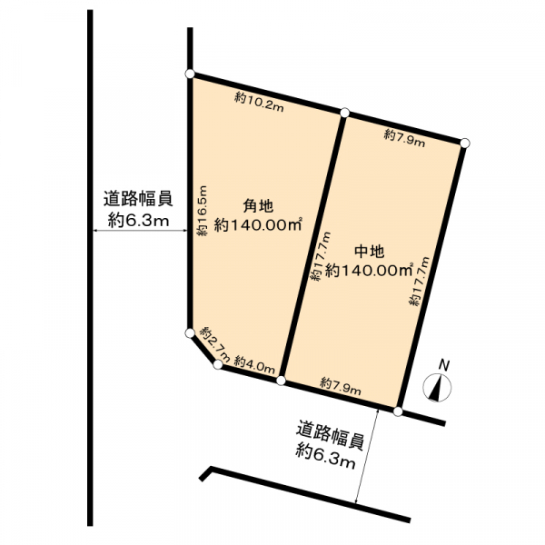 名古屋市瑞穂区松月町5丁目 間取図
