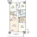 オハナ茅ヶ崎ガーデニア 間取図