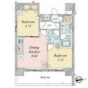 アイル秋葉原ノース　ドゥーエ 間取図