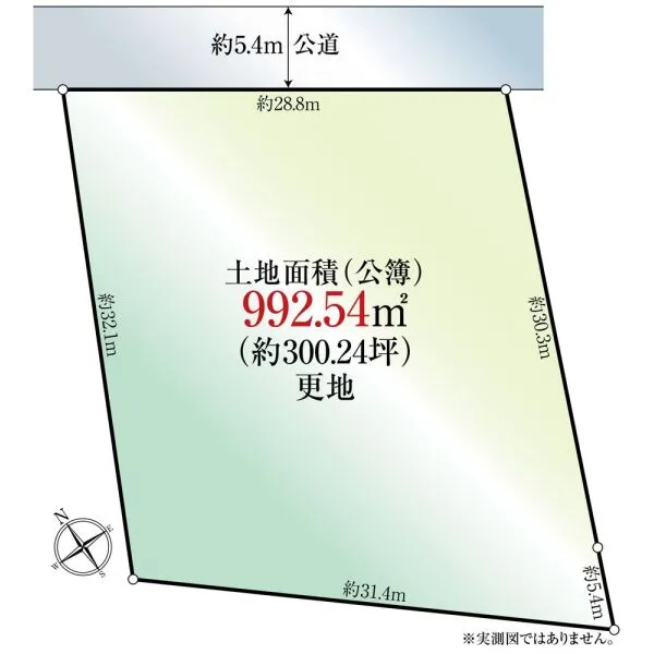 名古屋市瑞穂区彌富町字月見ケ岡 間取図