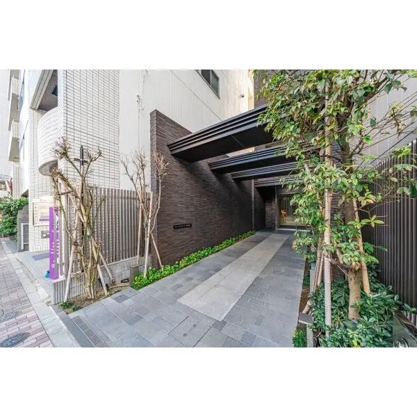 ルジェンテ文京根津 エントランスアプローチ