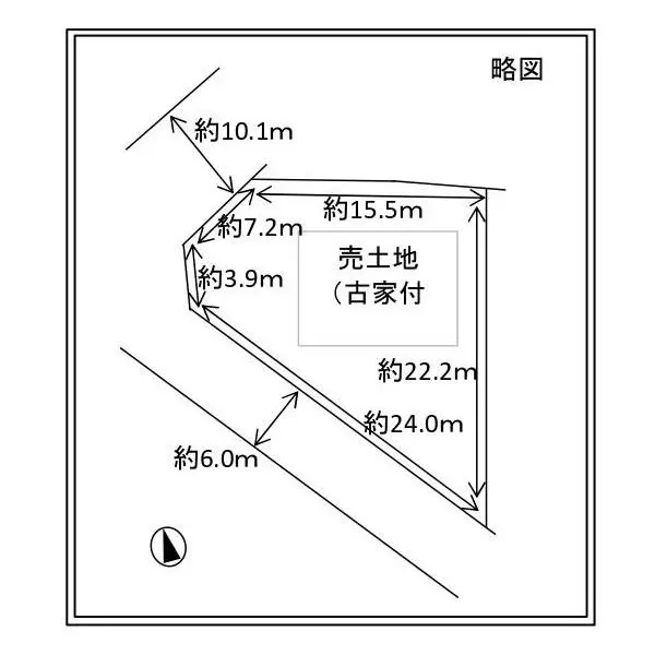堺市北区百舌鳥西之町２丁 区画図