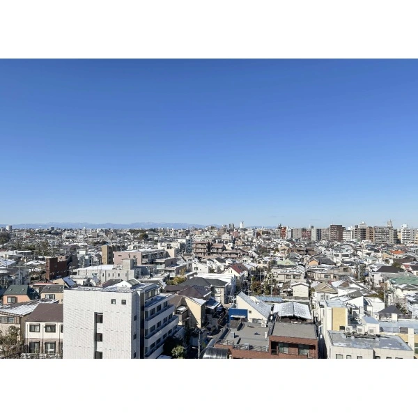 中銀落合マンシオン バルコニーからの眺望