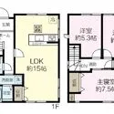 長岡京市高台４丁目 間取り図