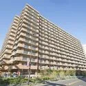 ライオンズステージキャピタルイースト 現地外観