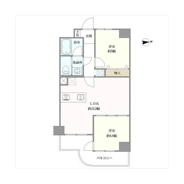 シテイライブ武蔵小金井 間取図