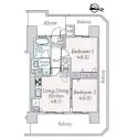 エグゼレジデンス千林駅前 間取図