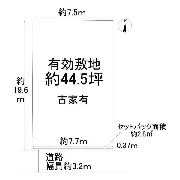 京都市左京区聖護院西町 間取図