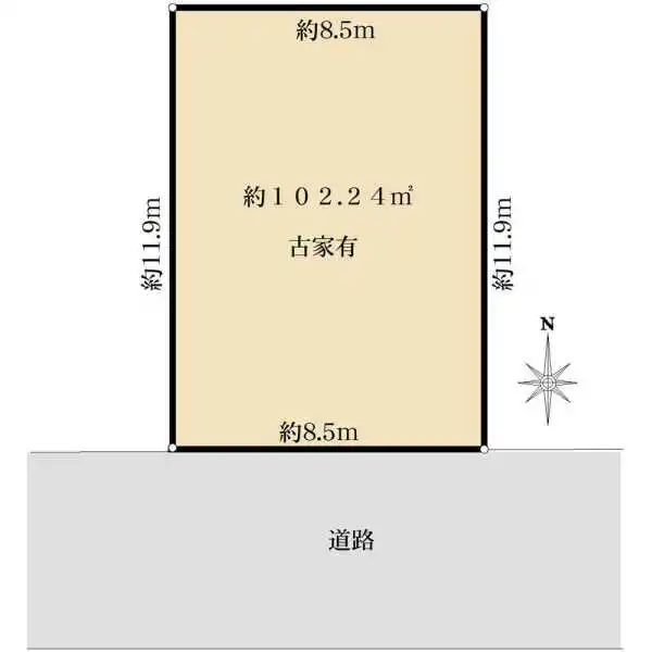 高槻市玉川１丁目 間取図