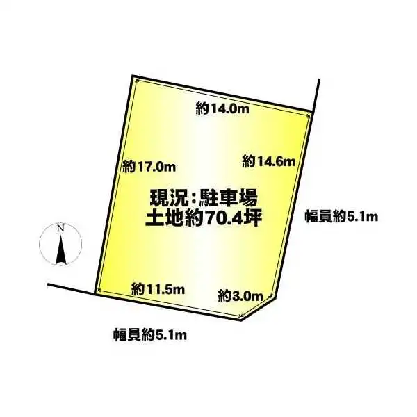 奈良市杉ヶ町 間取図