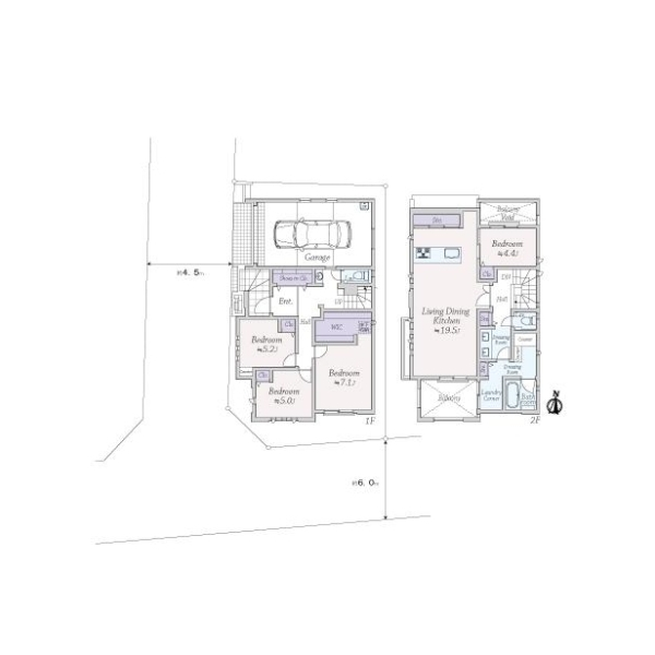 世田谷区深沢１丁目 間取図