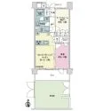 センチュリー北綾瀬 間取図