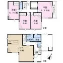 千葉市中央区港町 建物参考プラン：参考建物価格1900万・参考建物面積　1階45.36m2　2階59.53m2