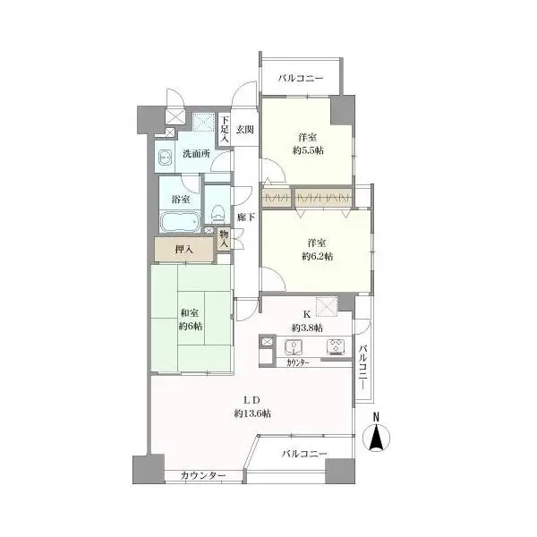 栄シティハウス 間取図