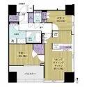 パークタワー錦糸町 角部屋で採光良好