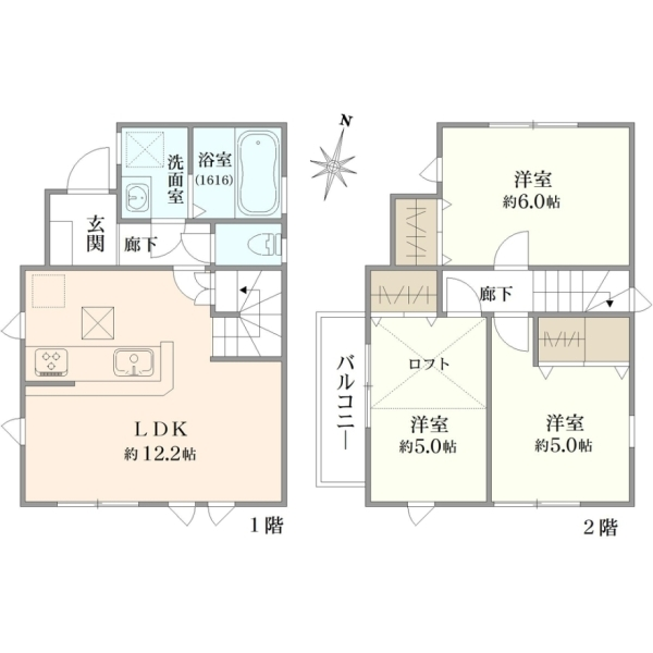 西東京市北町４丁目 間取図