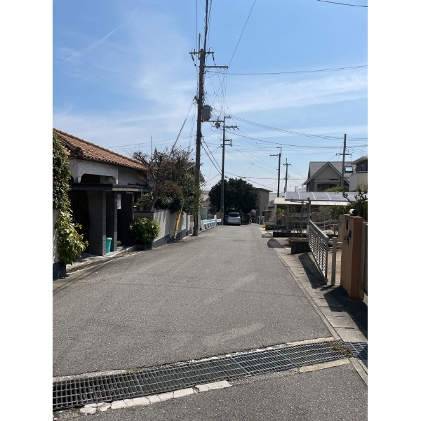 西宮市甑岩町 前面道路