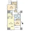 プラウド虎ノ門 間取図