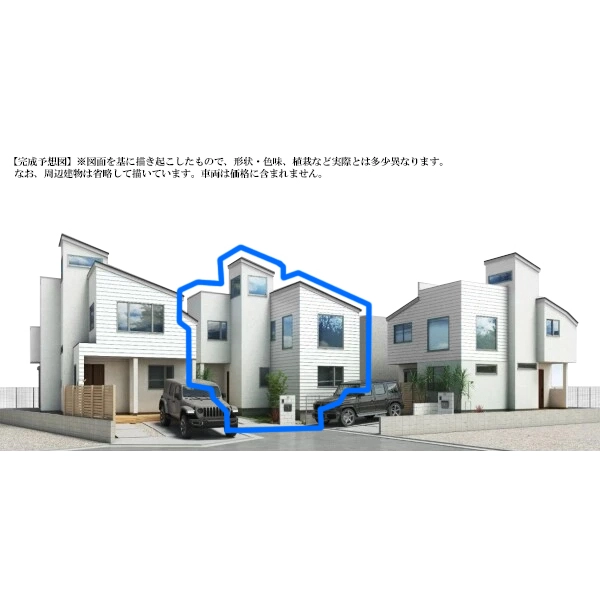 藤沢市本鵠沼５丁目 ※仕様が実際とは異なる場合があります。また、車両等は価格に含まれません。