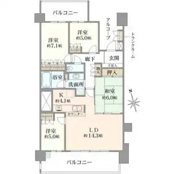 間取図