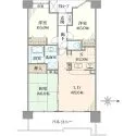 デュオコート竹ノ塚 間取図